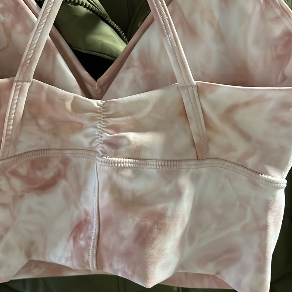 Gymshark ELEVATE SPRAY DYE LONGLINE SPORTS BRA - Picture 3 of 4